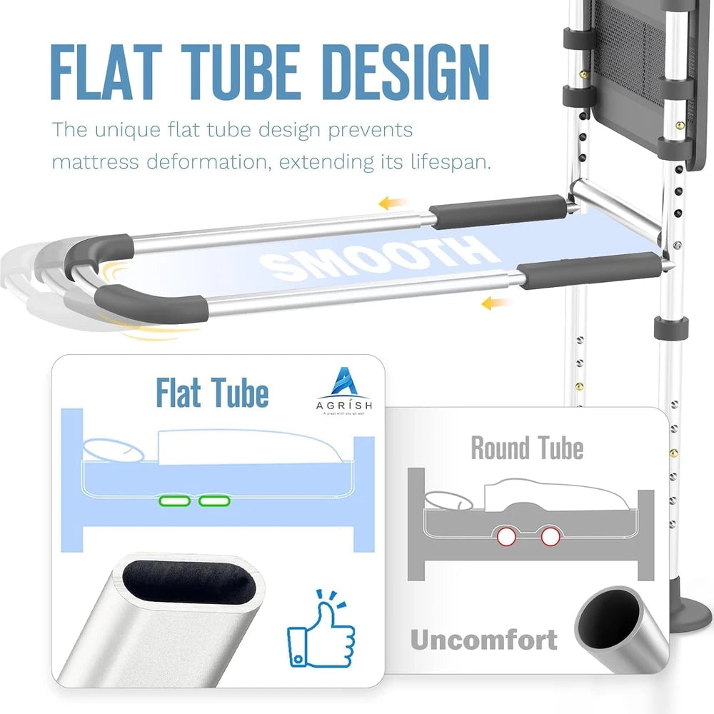 SeniorComfy AGR Heavy-Duty Bed Assist Rail For Seniors, Elderly