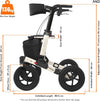 MQ All Terrain Rollator Walker For Seniors, Elderly