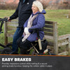MQ All Terrain Rollator Walker For Seniors, Elderly