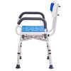 SeniorComfy VEV 360 degree Swivel Adjustable Shower Chair For Seniors, Elderly, Disabled, Injured - 400LBS Capacity