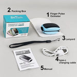 SeniorComfy Advanced Pulse Oximeter – Rechargeable