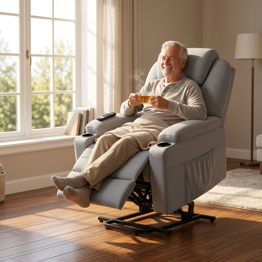 SC STANEL Power Lift Recliner Armchair For Older People