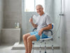 SeniorComfy VEV 360 degree Swivel Adjustable Shower Chair For Seniors, Elderly, Disabled, Injured - 400LBS Capacity