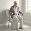 SeniorComfy VEV Adjustable Raised Toilet Seat with Arms with 300 lbs Load Capacity For Seniors, Elderly, Handicap, Disabled