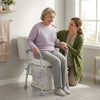 SeniorComfy VEV Adjustable Raised Toilet Seat with Arms with 300 lbs Load Capacity For Seniors, Elderly, Handicap, Disabled