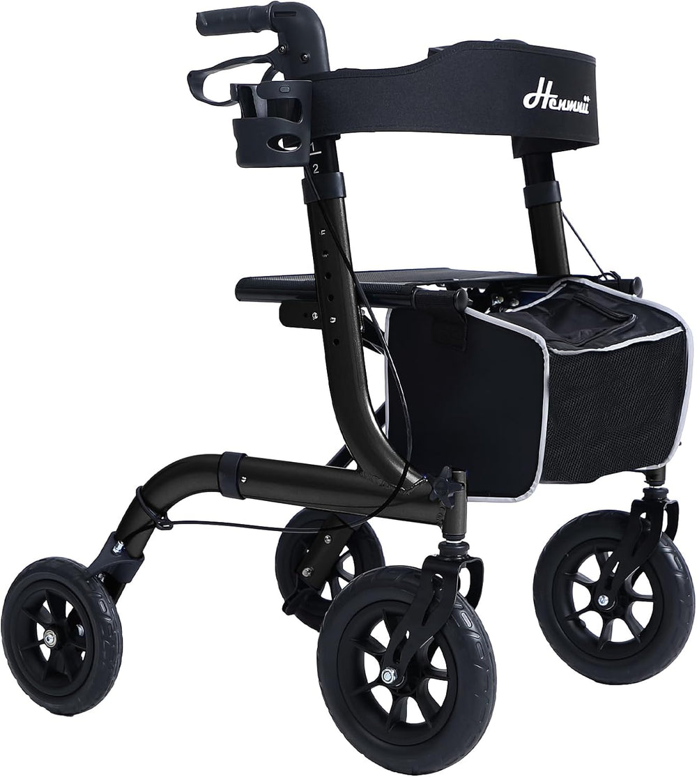 SeniorComfy Hemni All-Terrain Rollator Walker