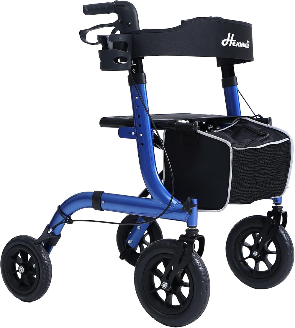 SeniorComfy Hemni All-Terrain Rollator Walker