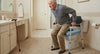 SeniorComfy VEV Freestanding Adjustable Raised Toilet Seat with frame for Seniors, Elderly and Post Hip & Knee Surgery Recovery