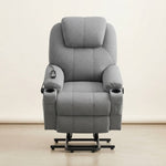 SC STANEL Power Lift Recliner & Riser Chair with Massage & Heat for Elderly