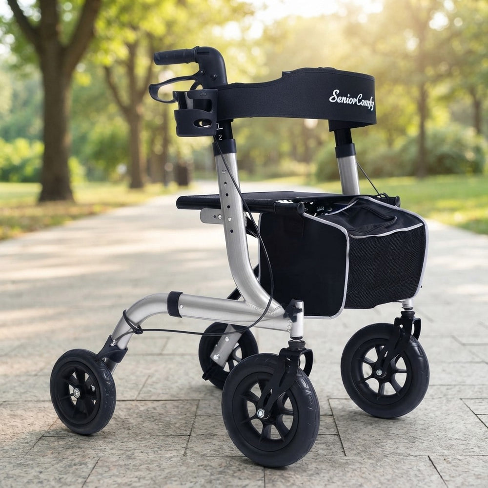 SeniorComfy Hemni All-Terrain Rollator Walker