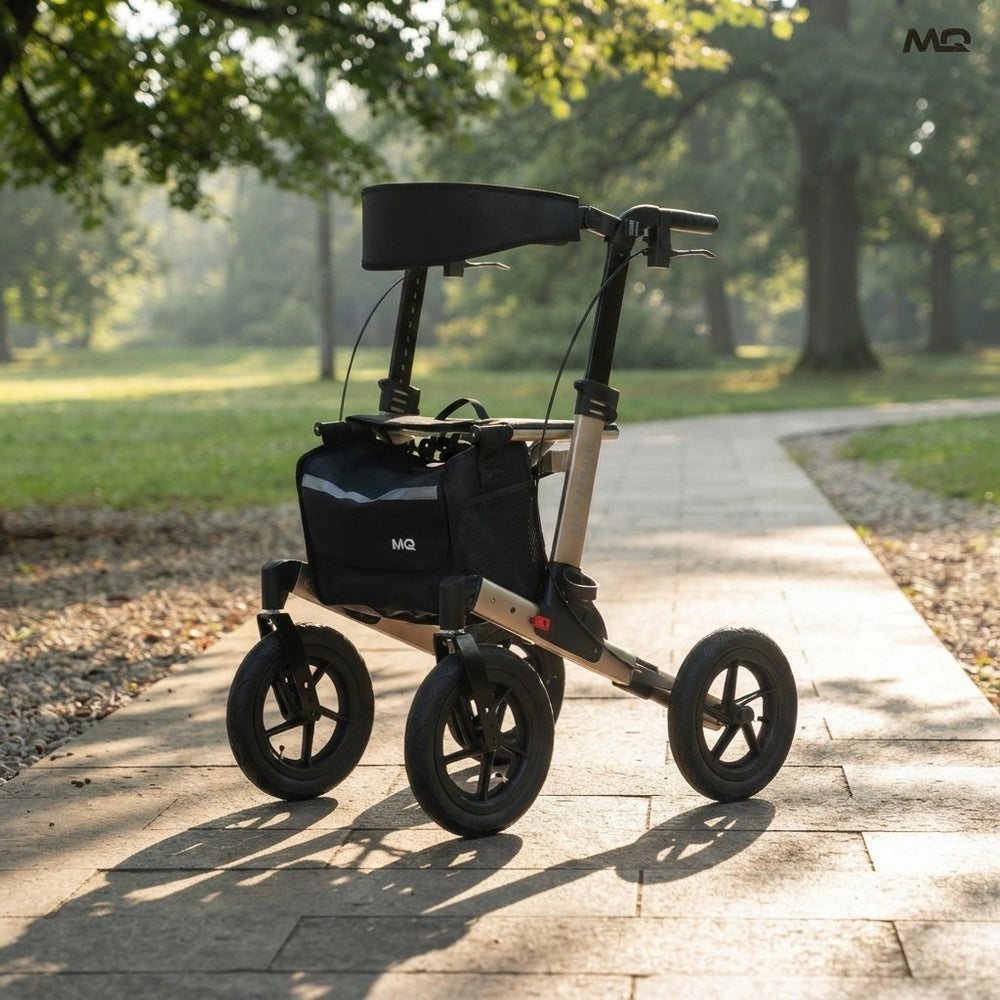 MQ All Terrain Rollator Walker For Seniors, Elderly
