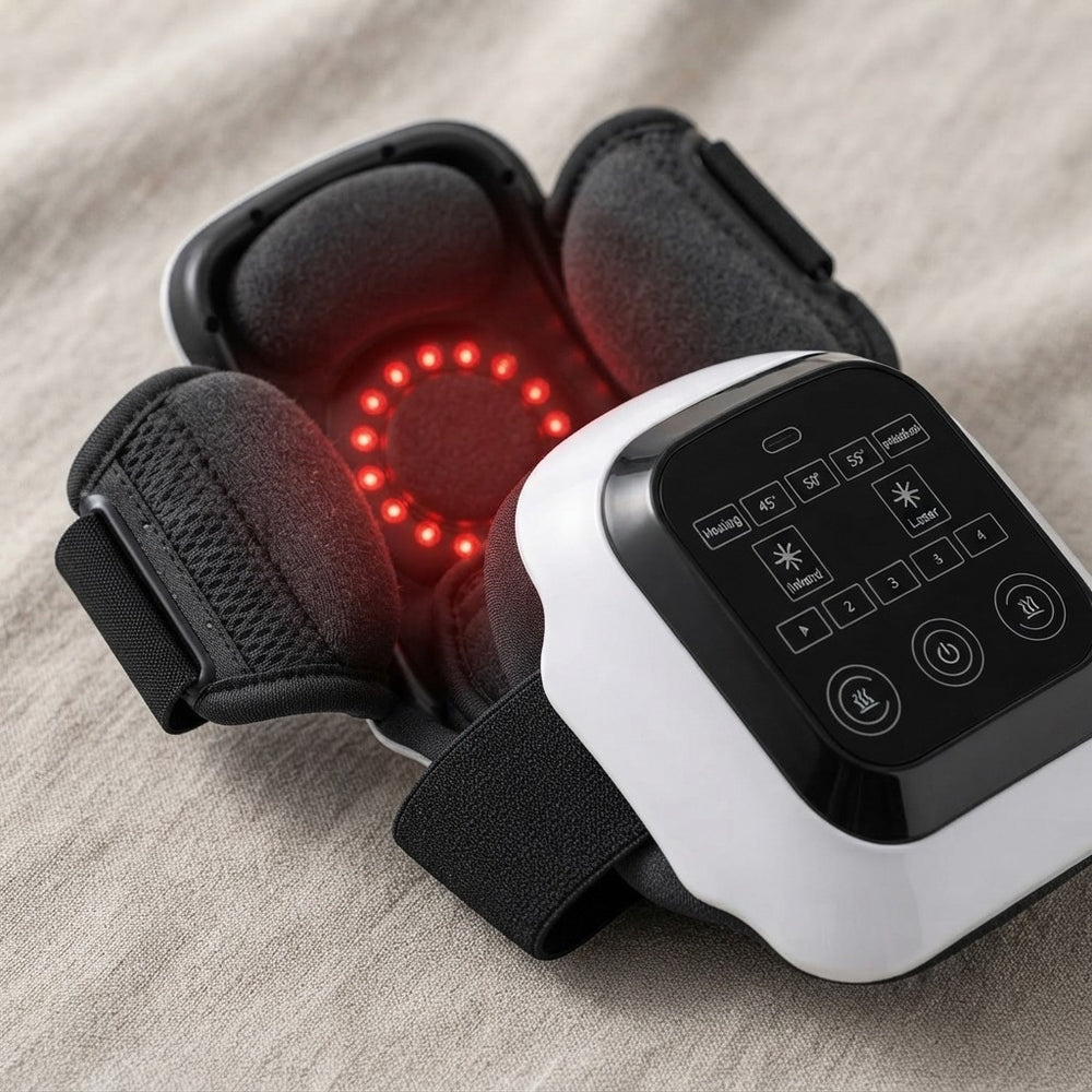 SC Cordless Heated Knee Massager For Knee Pain, Arthritis and Older People