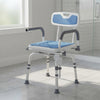 SeniorComfy VEV 360 degree Swivel Adjustable Shower Chair For Seniors, Elderly, Disabled, Injured - 400LBS Capacity