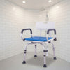 SeniorComfy VEV 360 degree Swivel Adjustable Shower Chair For Seniors, Elderly, Disabled, Injured - 400LBS Capacity