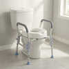SeniorComfy VEV Adjustable Raised Toilet Seat with Arms with 300 lbs Load Capacity For Seniors, Elderly, Handicap, Disabled