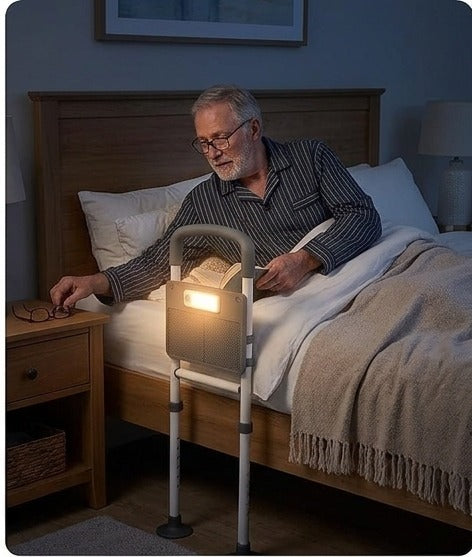 SeniorComfy AGR Heavy-Duty Bed Assist Rail For Seniors, Elderly
