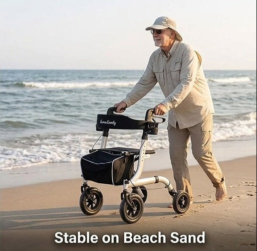 SeniorComfy Hemni All-Terrain Rollator Walker