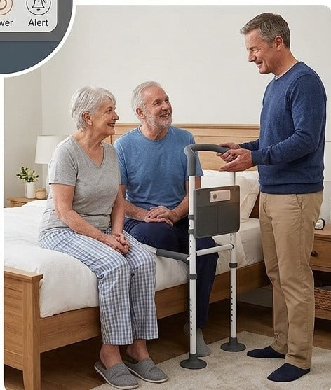 SeniorComfy AGR Heavy-Duty Bed Assist Rail For Seniors, Elderly
